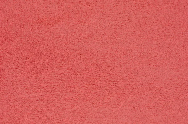 Çatlak Delikler Ile Çimento Kırmızı Pembe Duvar Dokusu — Stok fotoğraf