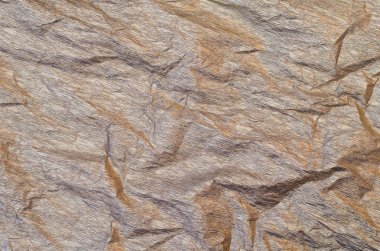 Arka plan, gümüş ve altın buruşuk krep kağıt mendil 