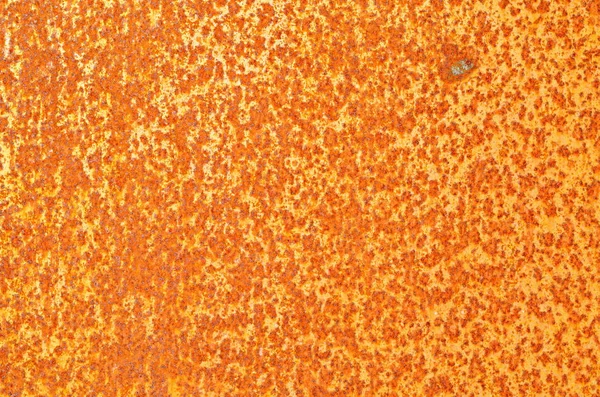 Background of a rusty old iron metal sheet, orange and brown col — Stock Photo, Image