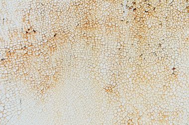 Vintage paslı mavi ve gri demir duvar arka plan doku boya ve pas birçok katmanları ile