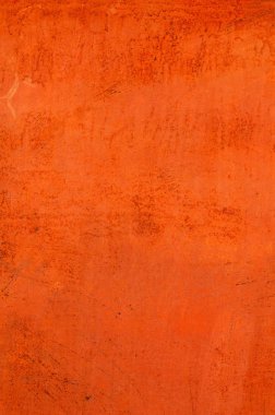 Birçok l ile vintage paslı turuncu demir duvar arka plan dokusu