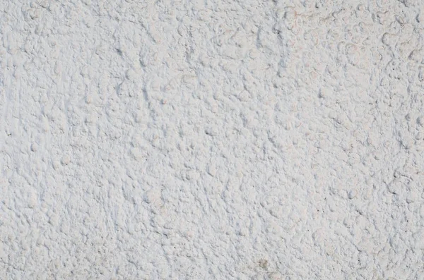Фон Білої Ліпнини Покритий Пофарбований Зовнішній Вигляд Грубий Відлиток Цементу — стокове фото