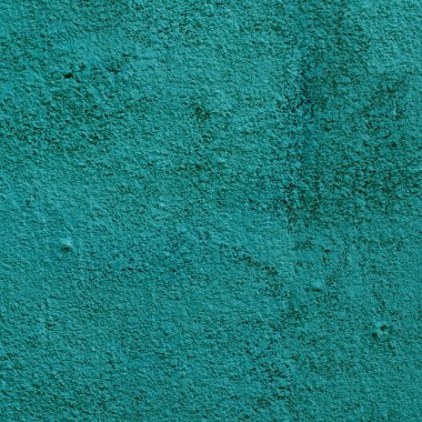 Arka plan mavi ve yeşil sıva kaplamalı ve boyalı dış, kaba dökme çimento ve beton duvar doku, dekoratif kaplama 