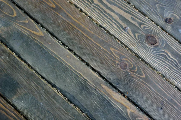 Pavimenti in legno rustico texture sfondo di colori naturali, strisce diagonali — Foto Stock