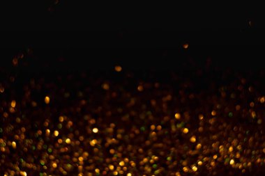 Golden glitter christmas shiny abstract background overlay
