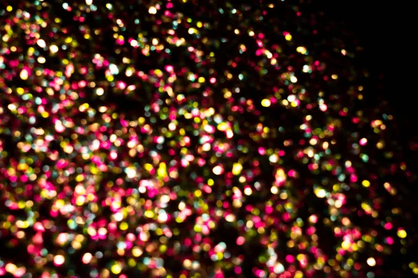 Złoty różowy brokat Boże Narodzenie błyszczące abstrakcyjne tło nakładka — Zdjęcie stockowe