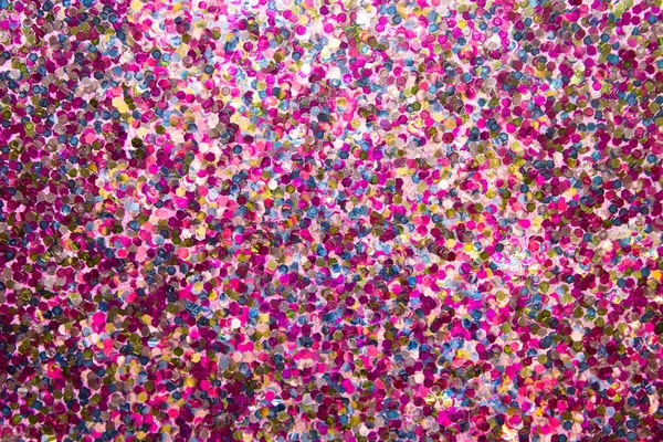 Gouden Roze Glitter Kerst Wazig Abstract Achtergrond Overlay — Stockfoto