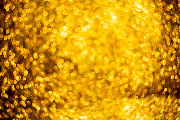 Golden Glitter Natale Offuscata Sfondo Astratto Sovrapposizione — Foto Stock