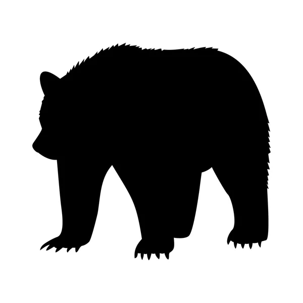 Djur björnen abstrakt — Stock vektor