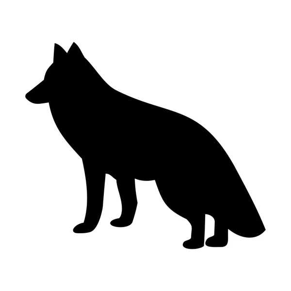 The dog icon — Stock Vector