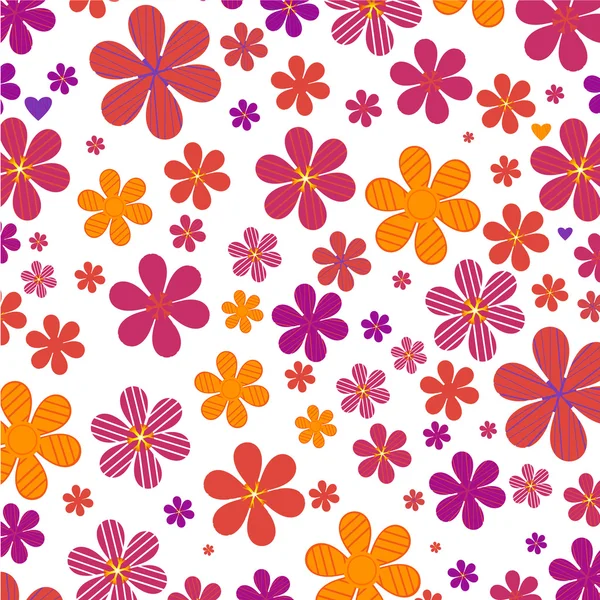multicolored flowers on white background