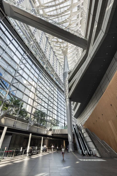 Tokyo, Japonya - 2 Ekim 2016: Tokyo Uluslararası Forum, Japonya'nın iç