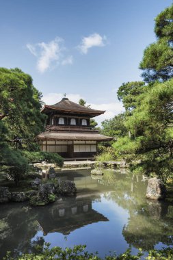Ginkaku-ji Tapınağı, Kyoto, Japonya için bir Zen Tapınağı