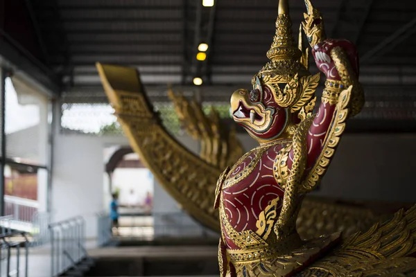 Bangkok, Tayland - 12 Ağustos 2017: Krut Hern Het mavna Ulusal Müzesi, Bangkok, Tayland.