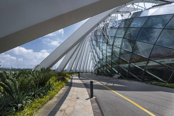 Glass dome at Garden by the Bay, Singapore