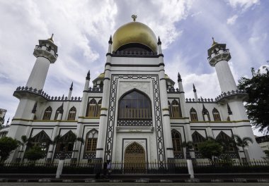 SINGAPORE - SINGAPORE - MAR 11, 2018: Masjid Sultan, Arab Street, Singapore