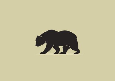 Bear vector illustration clipart