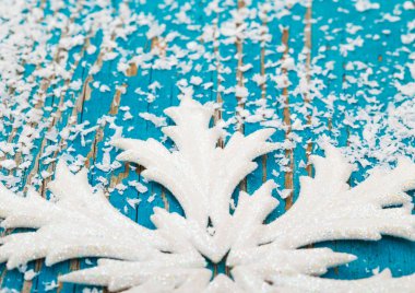 Kar taneli Noel arkaplanı