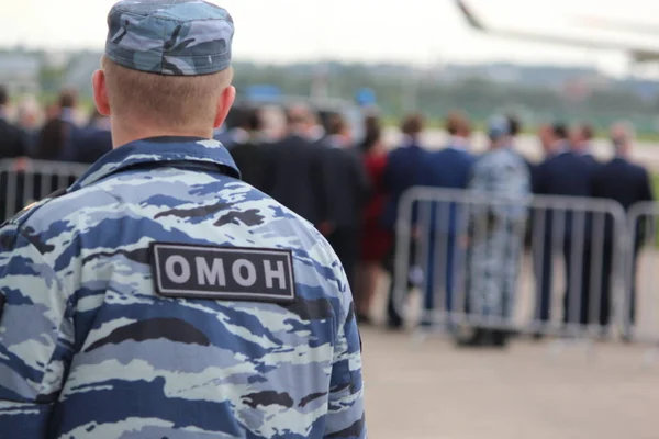 Maks-2017 yılında Zhukovsky polis