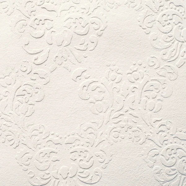 Textura Acrílica Blanca Superficie Pintada Con Relieve Patrón Grunge —  Fotos de Stock