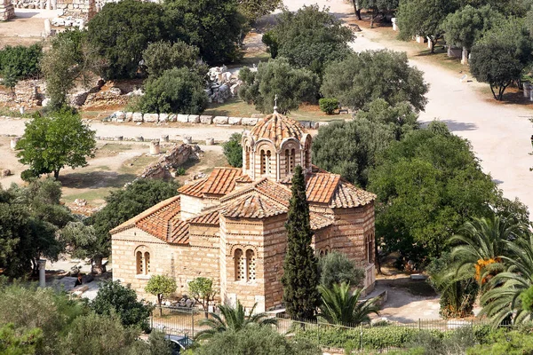 Iglesia Los Santos Apóstoles Atenas Países Bajos — Foto de Stock