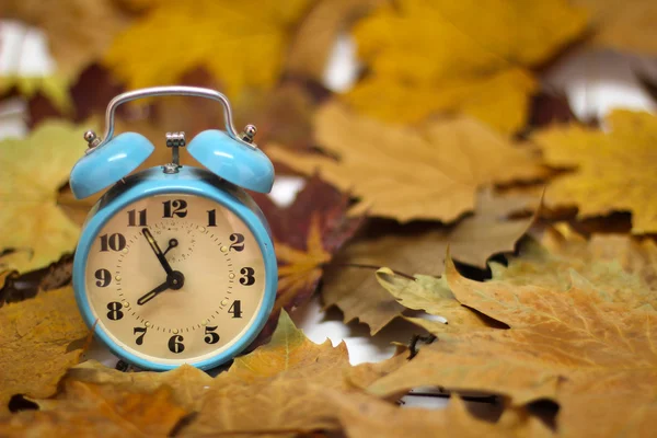 Composition with alarm clock — Stock Photo, Image