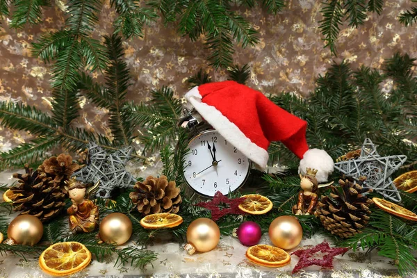 Prachtige Kerstmis en oud en nieuw scène — Stockfoto