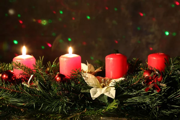 Internationellt semester / 2. Advent — Stockfoto