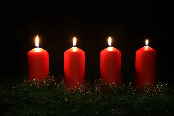 Internationellt semester / 4. Advent — Stockfoto