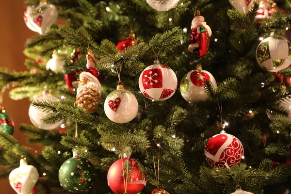 Beautiful Christmas and New Years scene — Stock Photo, Image