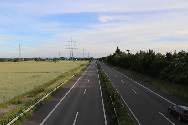 High-speed road in Germany — Stock Photo, Image