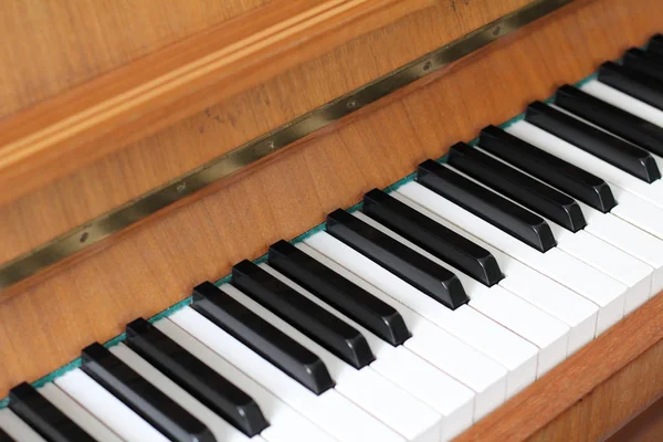 Muziekinstrumenten / Piano toetsen / onderdelen — Stockfoto