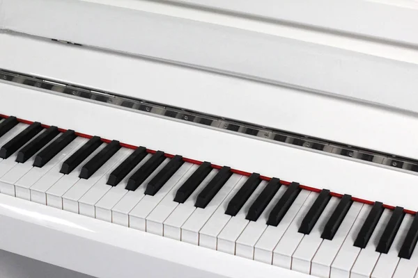 Muziekinstrumenten / Piano toetsen / onderdelen — Stockfoto