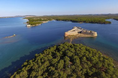 Sibenik St. Nicholas kale / 16 yüzyıl St. Nicholas kale (Hırvatistan)