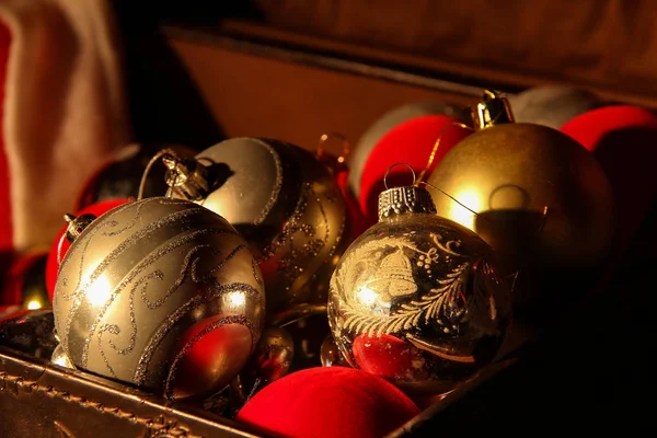 Beautiful Christmas New Years Scene — Stock Photo, Image