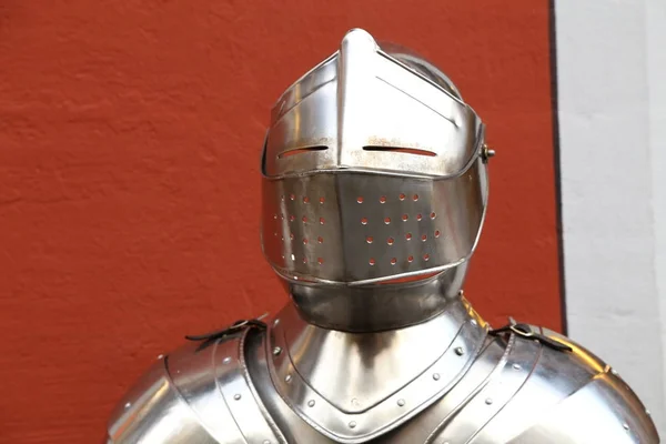 Knight Armor Body Armor Ontworpen Absorberen Afbuigen Snijden Bludgeoning Indringend — Stockfoto