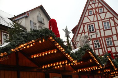 Güzel Noel ve yeni yıl sahne / Noel Pazar