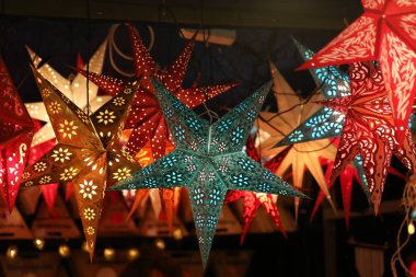 Yıldızlı fener / A yıldız fenerler arka plan