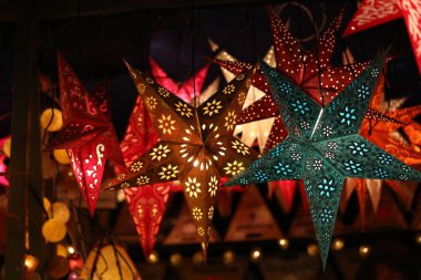 Yıldızlı fener / A yıldız fenerler arka plan