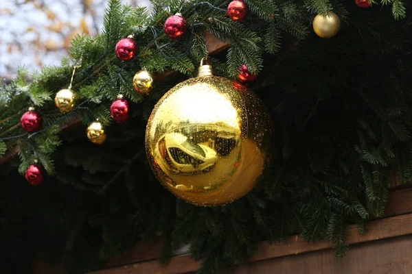 Schöne Weihnachts Und Neujahrsszene — Stockfoto