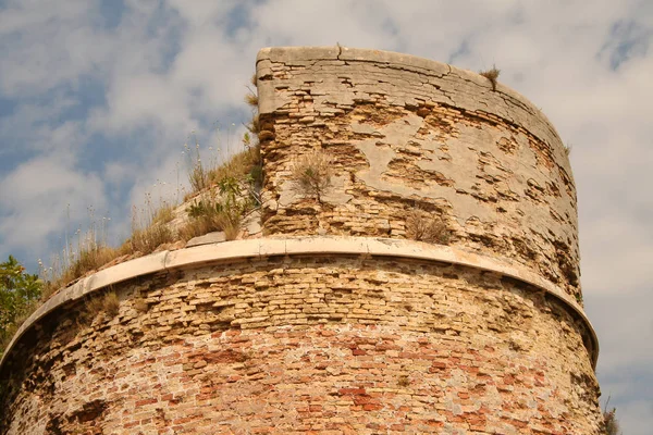 Torre Antigua Fortaleza Ruinas Antigua Fortaleza — Foto de Stock