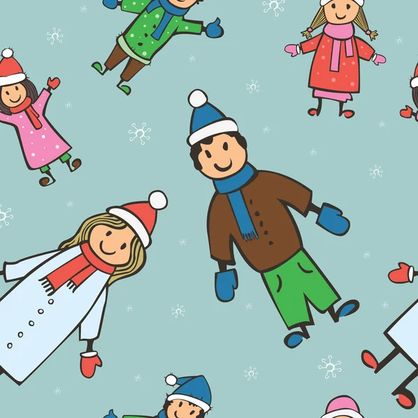 Çocuklar'ın çizim büyük mutlu bir aile. Çocuk kesintisiz doku