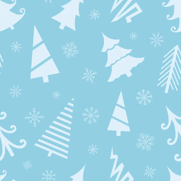 Fond sans couture de Noël pour votre conception. ensemble de Noël — Image vectorielle