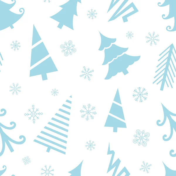 Fond sans couture de Noël pour votre conception. ensemble de Noël — Image vectorielle
