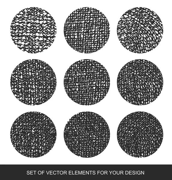 Degrade gölgelendirme vektör öğeleri. İzole koleksiyonu dokular, 