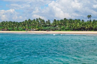 Hint Okyanusu'nun yüzey yaz dalga geçmiş. Egzotik su landsc