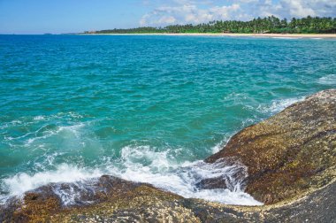 Hint Okyanusu'nun yüzey yaz dalga geçmiş. Egzotik su landsc
