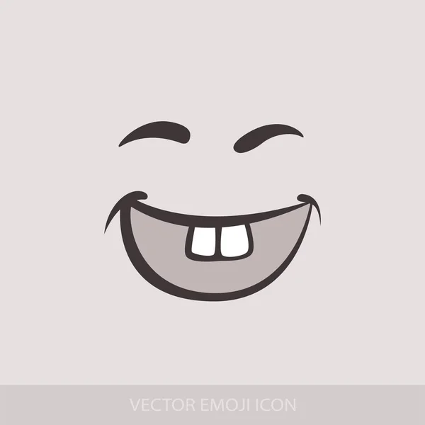 Emoticono Gráfico. Colección de Emoji. Iconos de sonrisa. VEC aislada — Archivo Imágenes Vectoriales