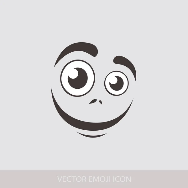 Graficznych Emotikon. Kolekcja Emoji. Uśmiech ikony. Vec na białym tle — Wektor stockowy