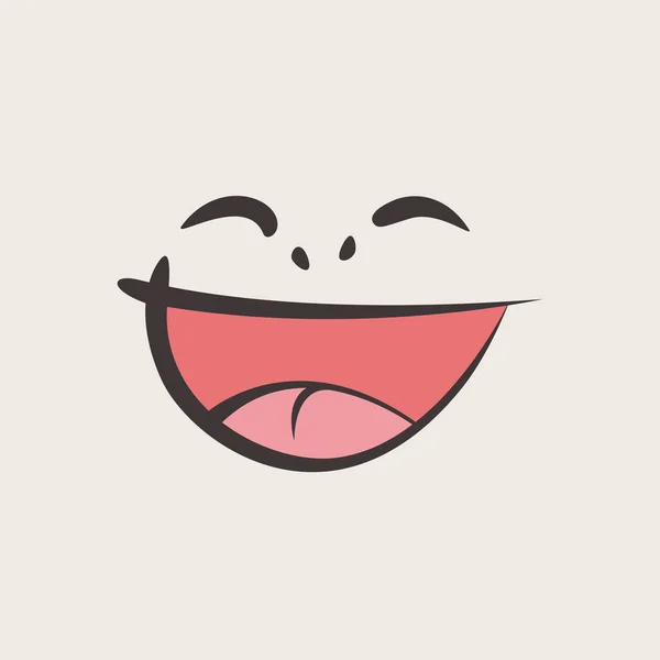 Emoticono Gráfico. Colección de Emoji. Iconos de sonrisa. VEC aislada — Vector de stock